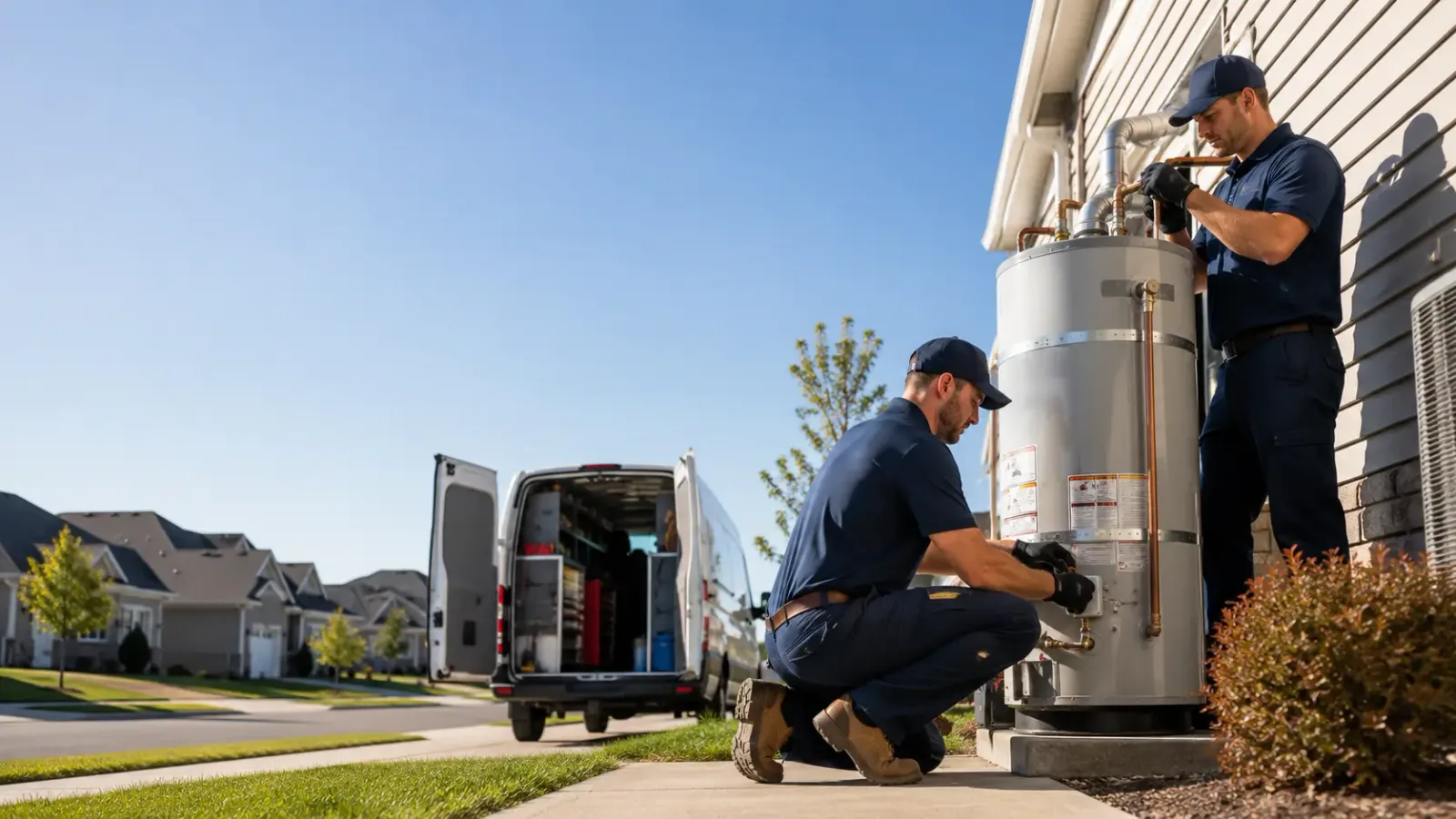 Water Heater Installation in Midfield, TX